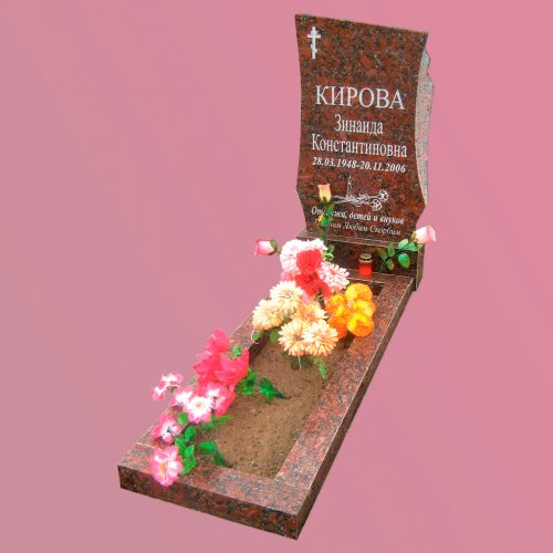 памятник из цветного гранита